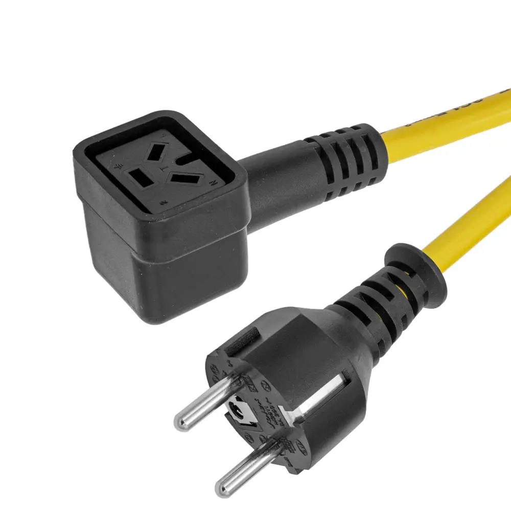 Detachable cord Numatic 10m 3x1 mm² yellow