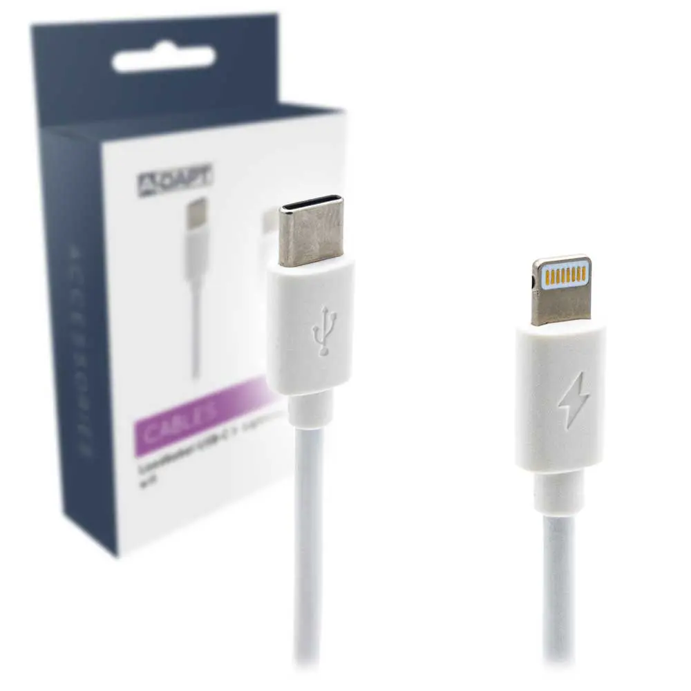 Cable de carga USB-C > Lightning 2m blanco