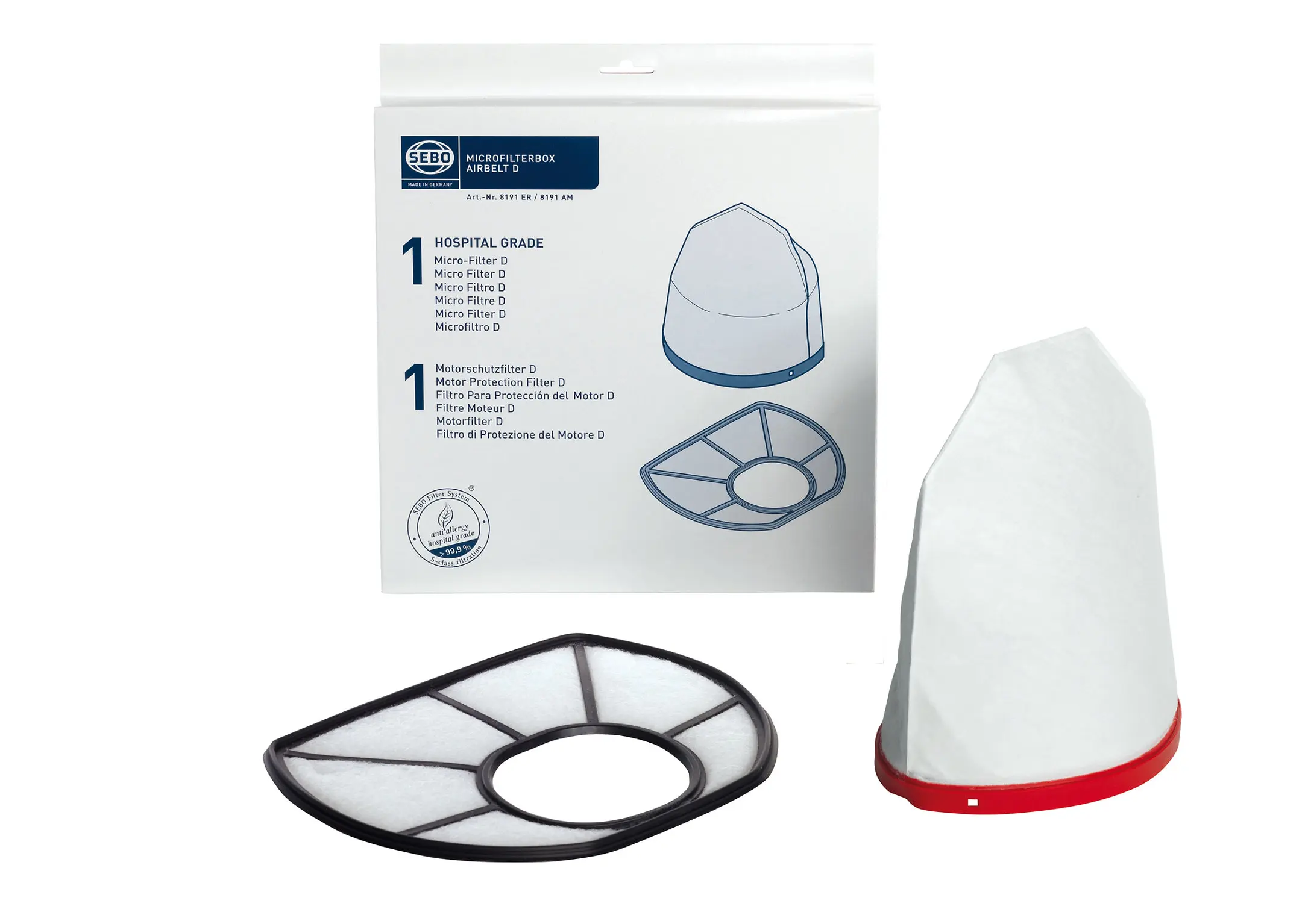 SEBO Microfilter box D
