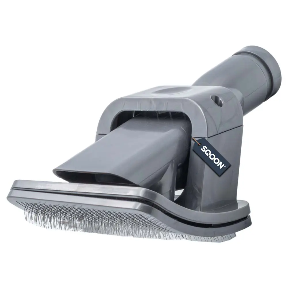 SQOON Set de brosses adapté à Dyson V8 / V11 / V12 / V15s pour poils de chien-chat 5 pièces dans la boîte.