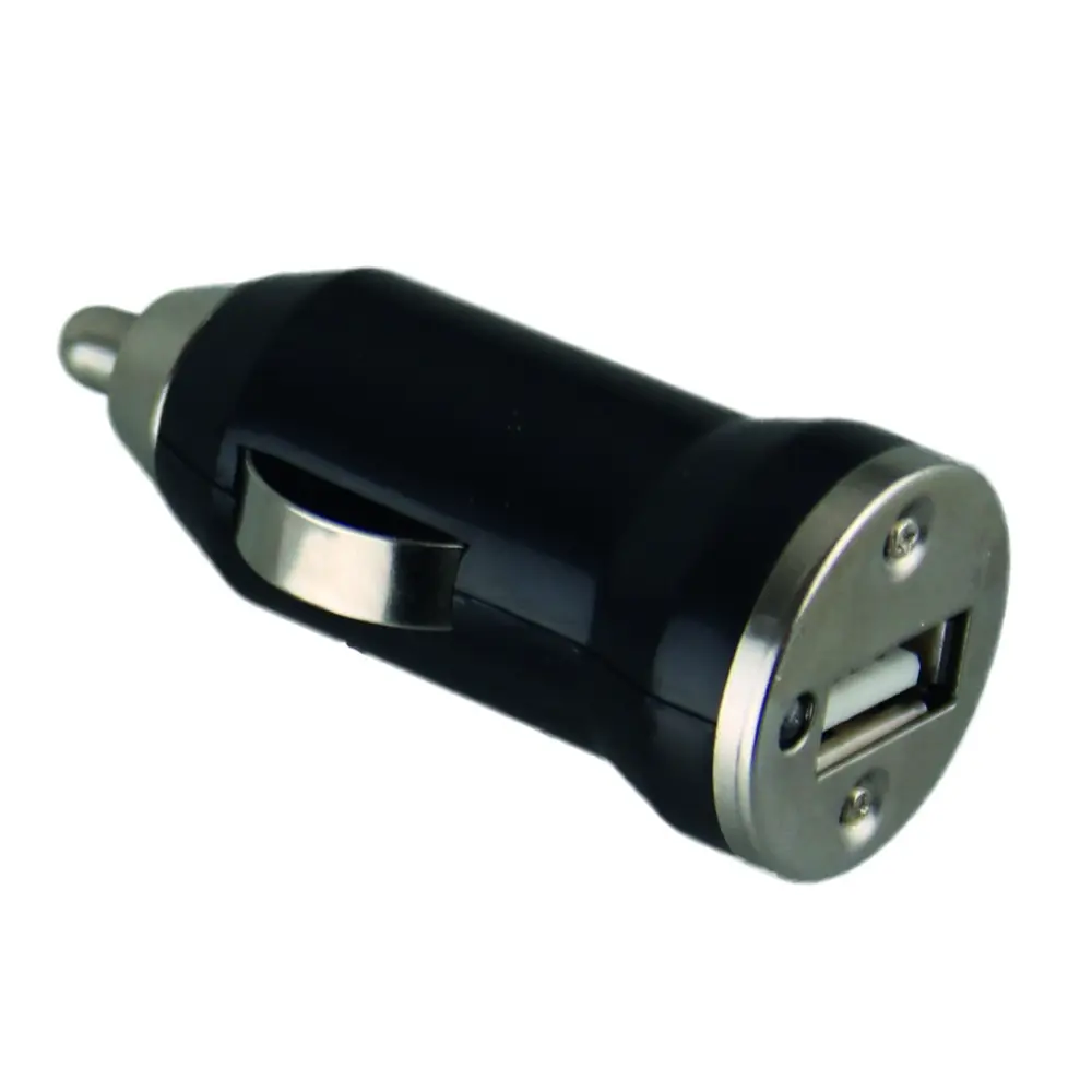 Car charger 1xUSB 1.5A compact black