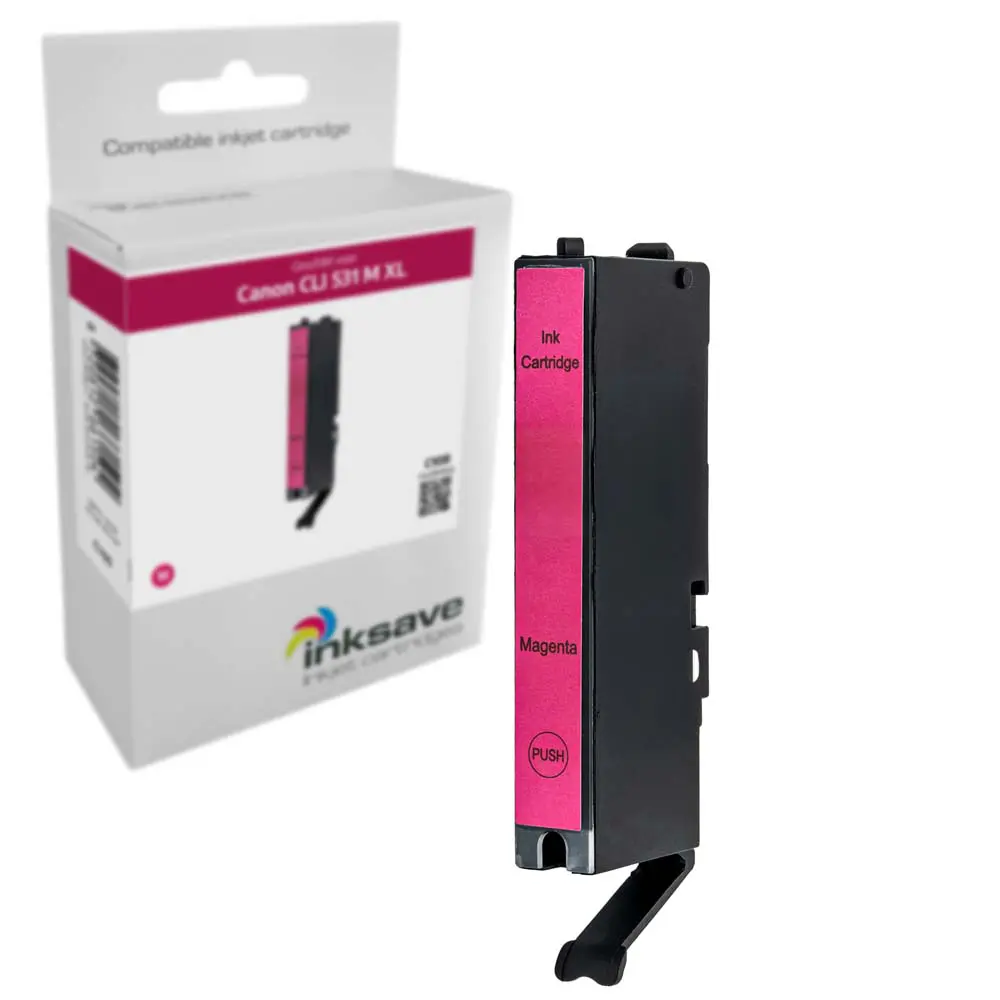 Inksave replacement for Canon CLI 531 M XL