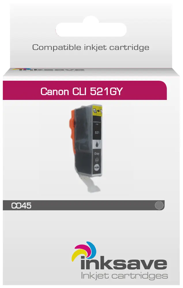 Inksave Canon CLI 521 GY