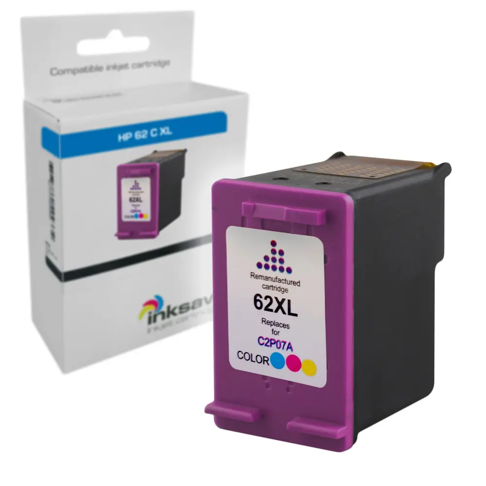 Ahorro de tinta HP 62 CL XL