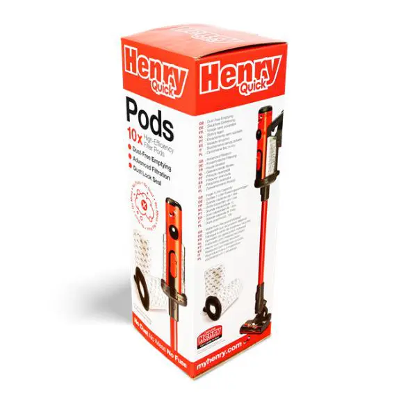 Numatic Quick Pods en caja