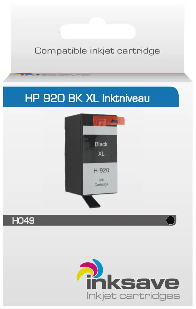 Inksave replacement for HP 920 BK XL 