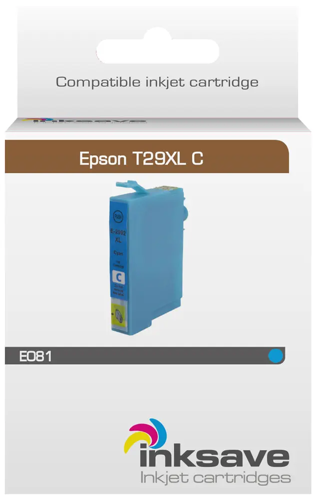 Inksave vervanging voor Epson 29 C XL