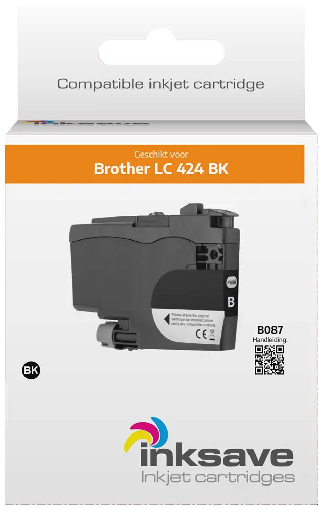 Inksave replacement for Brother LC 424 C
