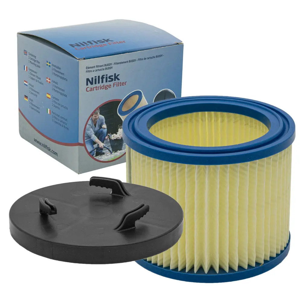 Filter Nilfisk met spanschijf cilinder model