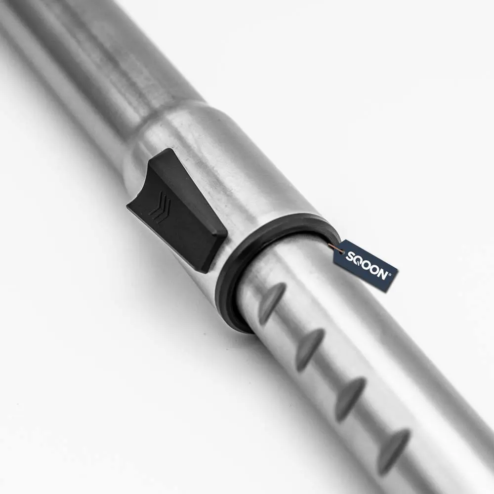 SQOON Telescopic suction tube suitable for Miele click 35 mm