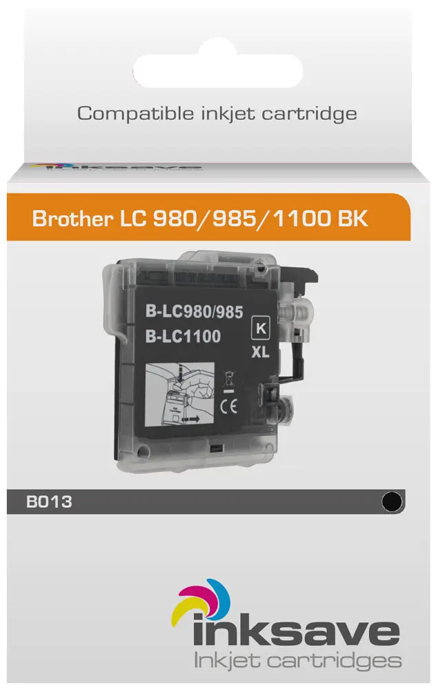 Économiseur d'encre Brother LC 980/985/1100 BK