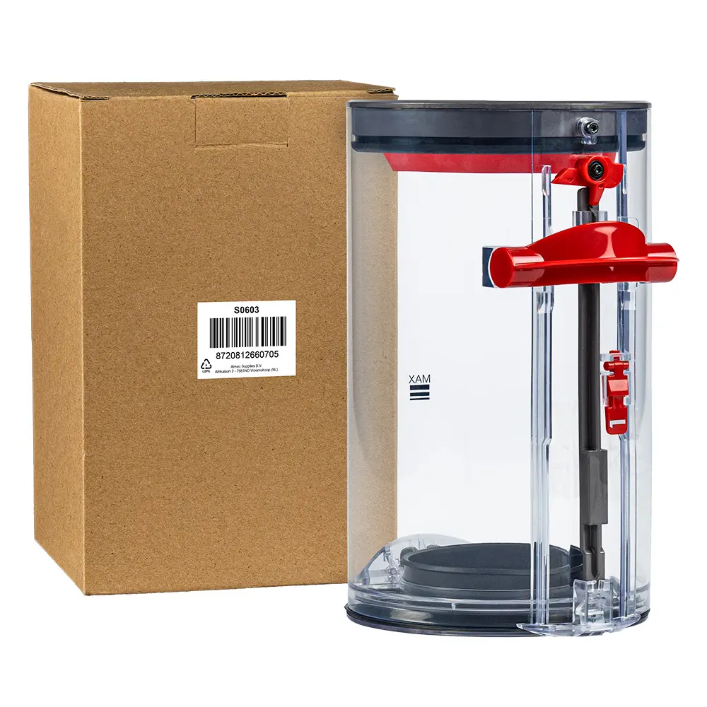 SQOON Stofreservoir geschikt voor Dyson V10 (SV12) groot 195mm.
