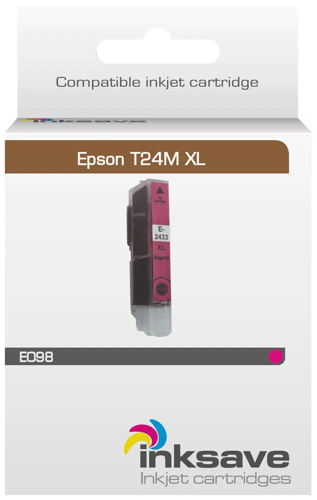 Inksave vervanging voor Epson 24 M XL