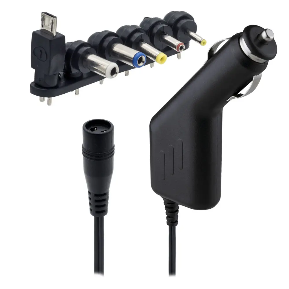 Car charger 5V-2A incl. 6 plugs Bulk