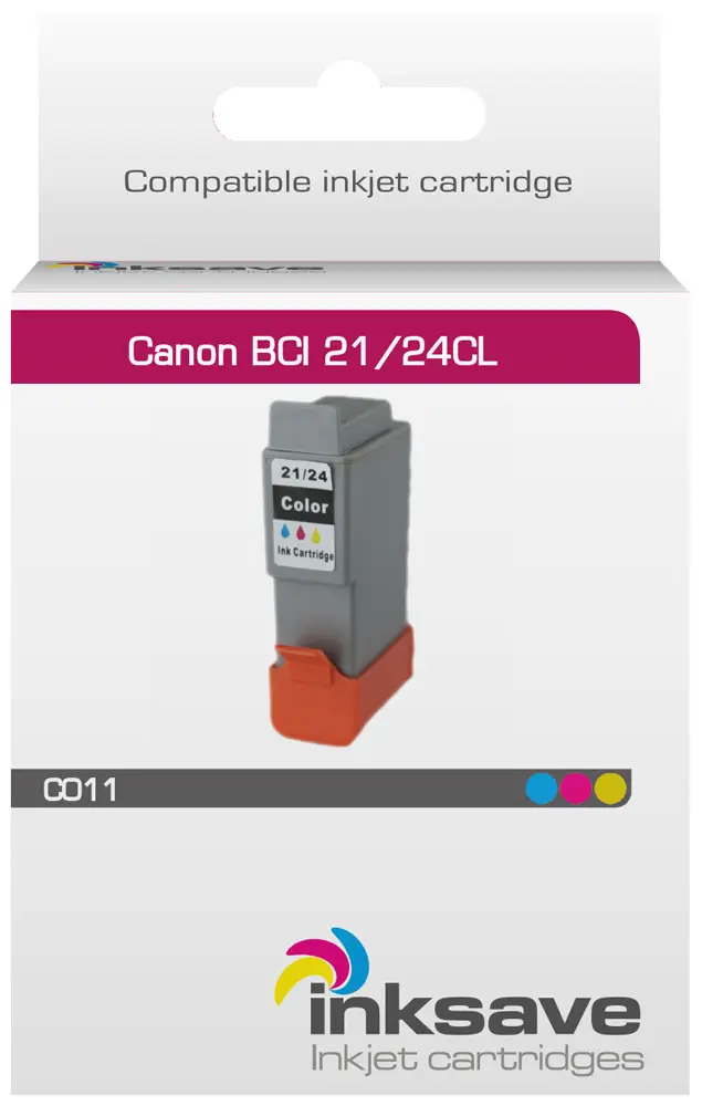 Inksave Canon BCI 21/24 C