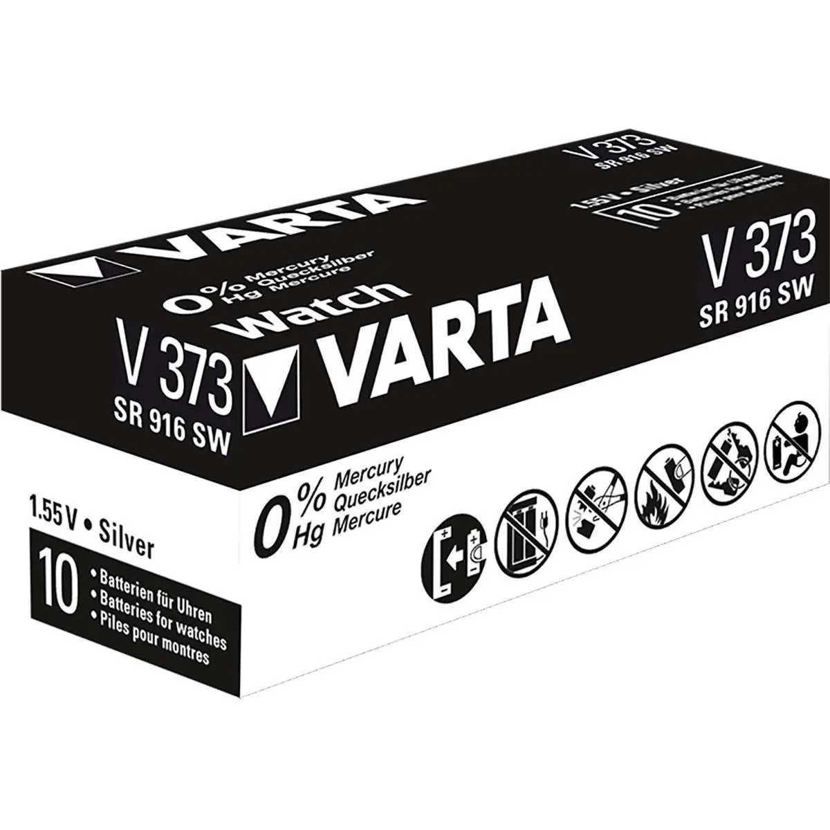 Varta V373 Silver 1,55V Bls 1
