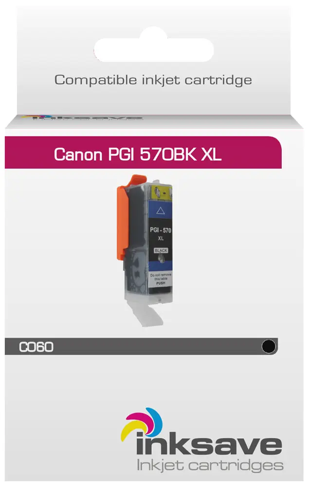 Inksave Canon PGI 570 BK XL