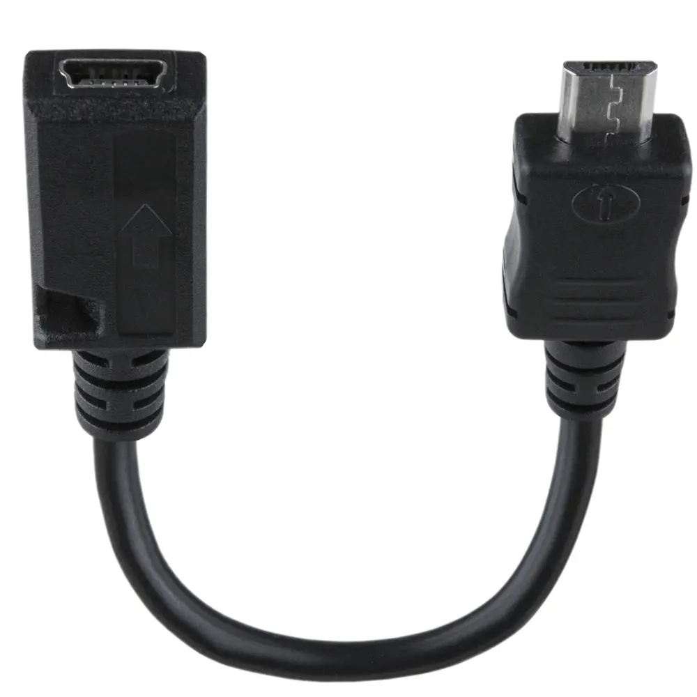 Adapter cable Mini - Micro USB black