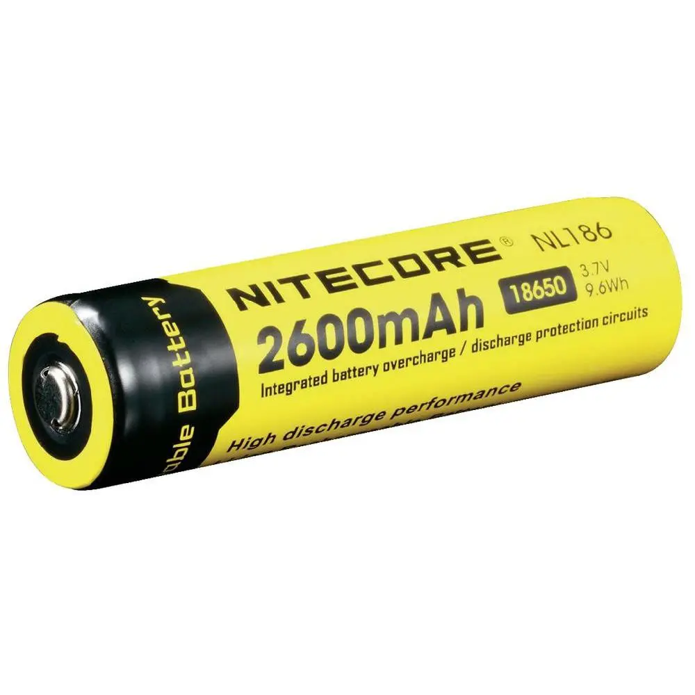 Nitecore 18650 li-ion NL1826 2600mAh blister (1pc)