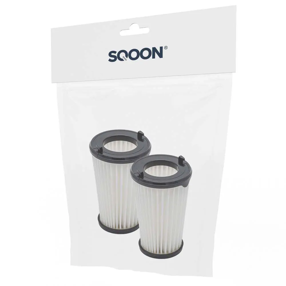 SQOON Jeu de filtres adapté à AEG AEF150 CX7 set of 2