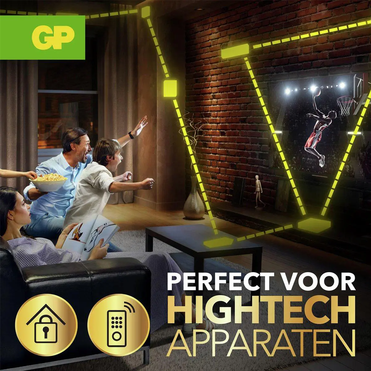 CR2477 GP Lithium button cell 3V 1 piece