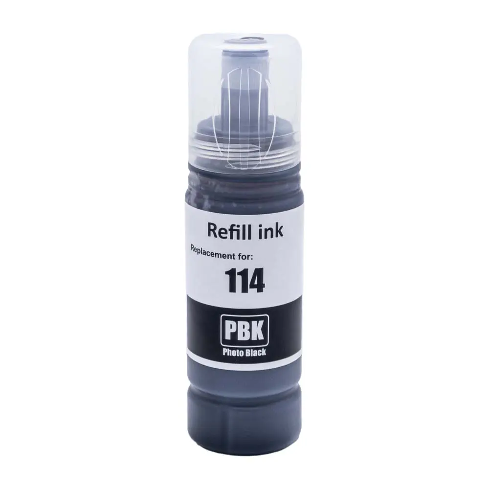 Replacement for ink tank Epson 114 PBK