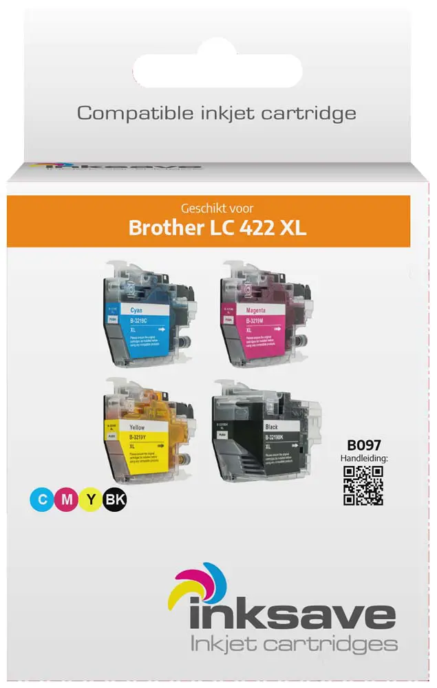 Inksave vervanging voor Brother LC 422 XL Multipack