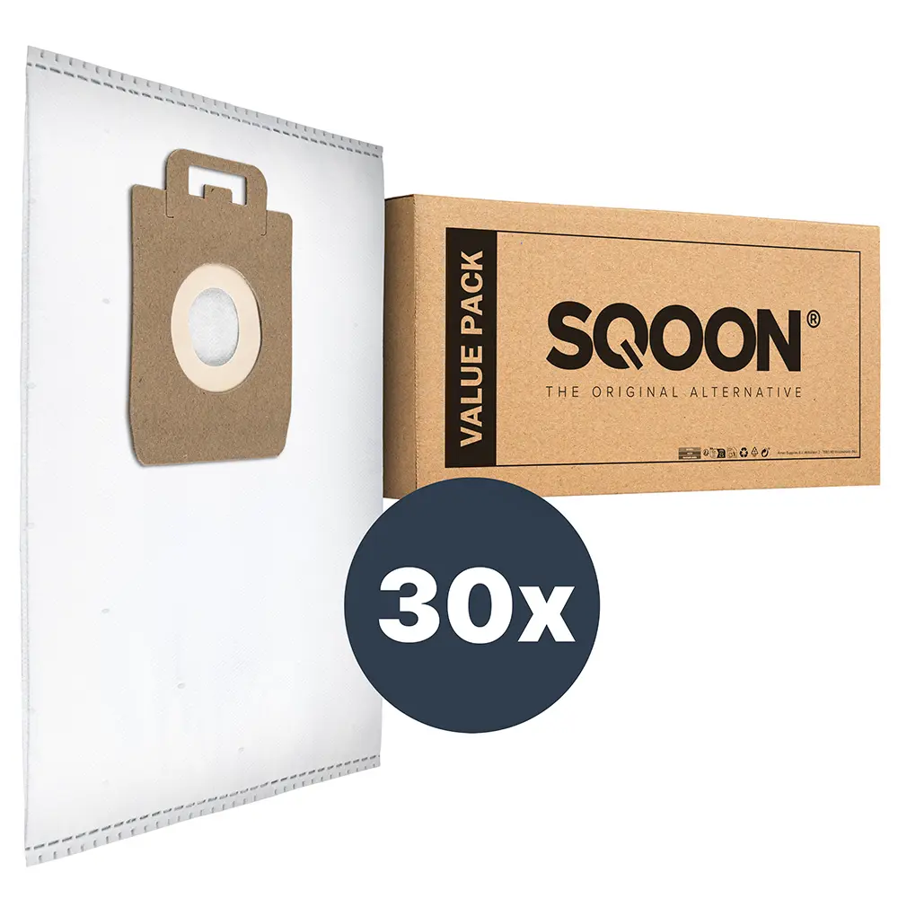 SQOON Vacuum cleaner bags suitable for Nilfisk Power / Select Series 30 pcs.
