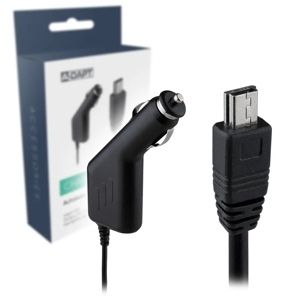 Autolader Mini USB 2A zwart