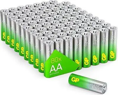 AA GP Alkaline Super 1,5V 80 stuks