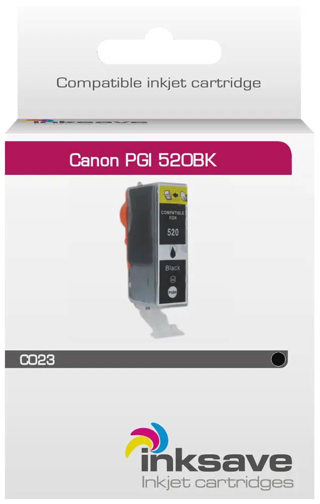 Inksave Canon PGI 520 BK