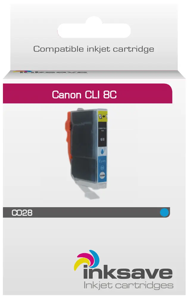 Inksave Canon CLI 8 & BCI 6 C