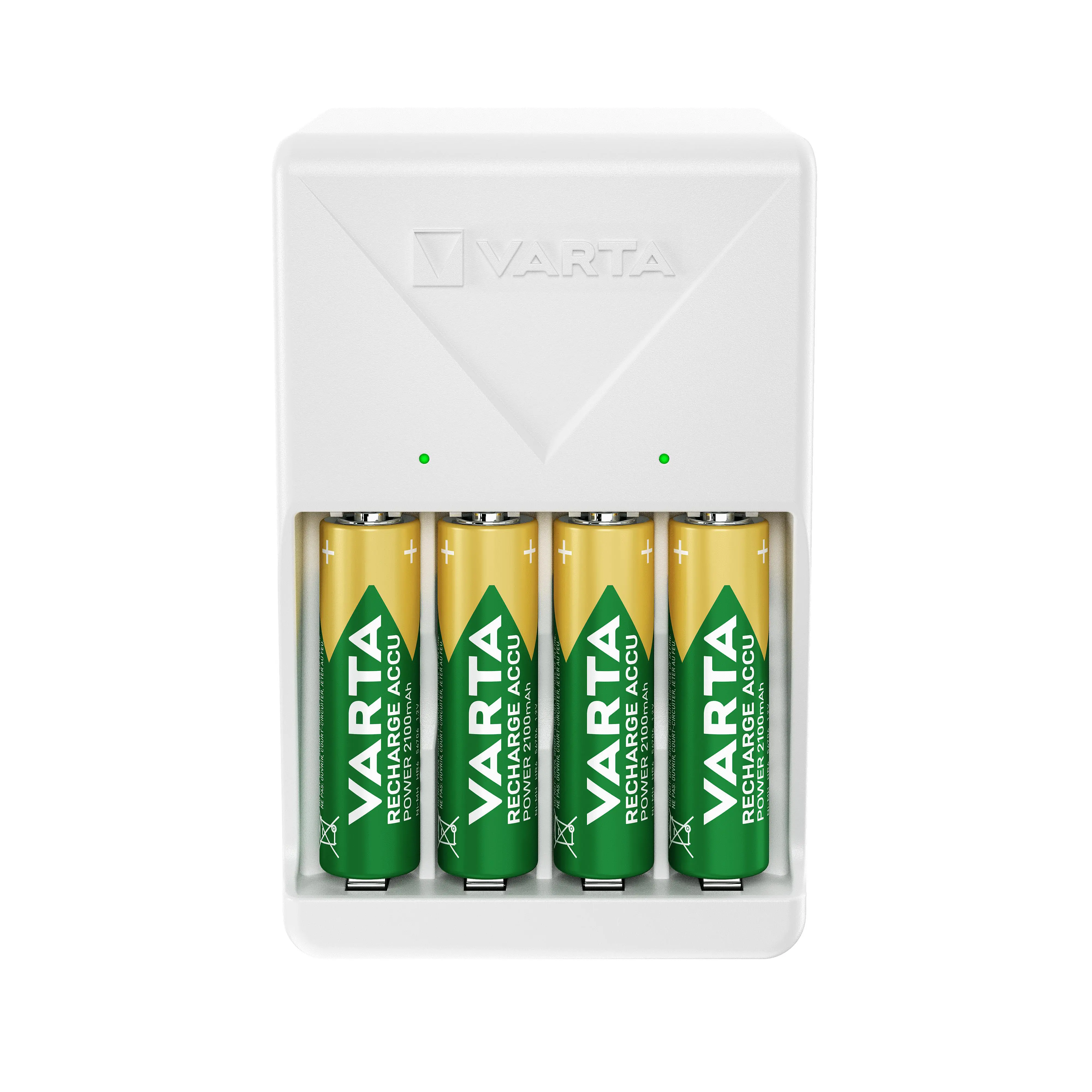 Varta Plug Charger + 4 x AA 2100mAh 