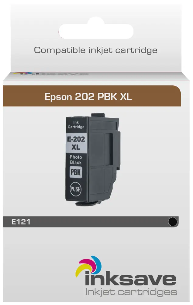 Inksave Epson 202 PBK XL
