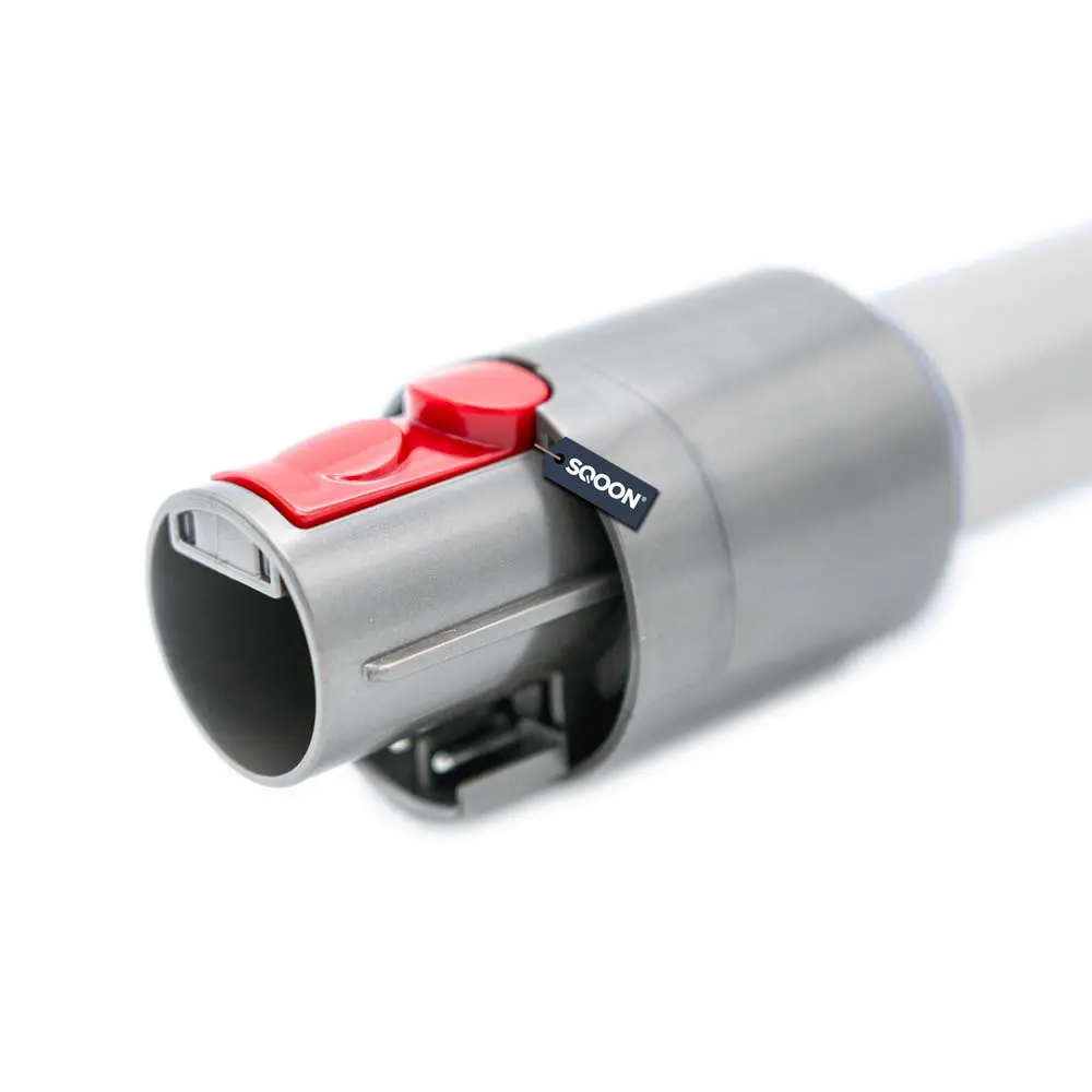 SQOON Suction tube suitable for Dyson V7, V8, V10, and V11 silver gray
