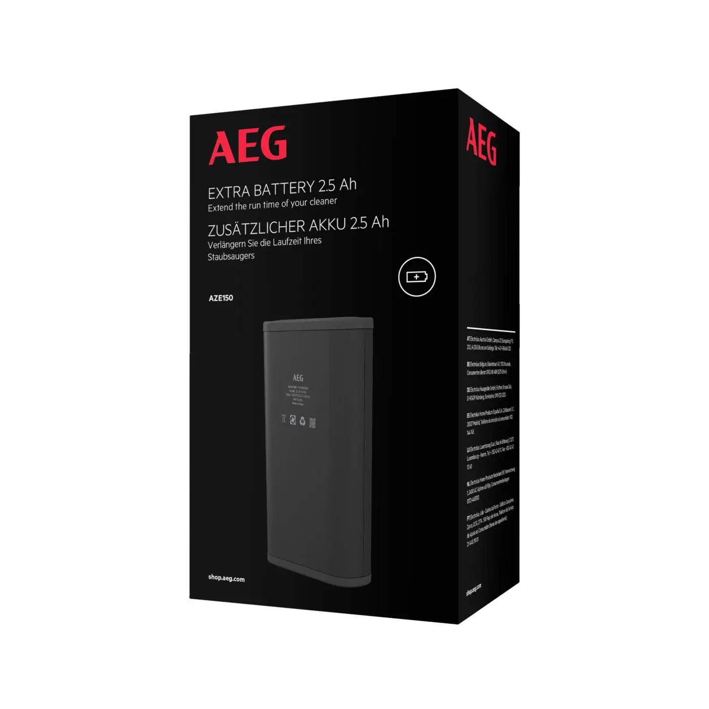 AEG Ultimate 8000 serie Accu 2,5Ah 25,2V