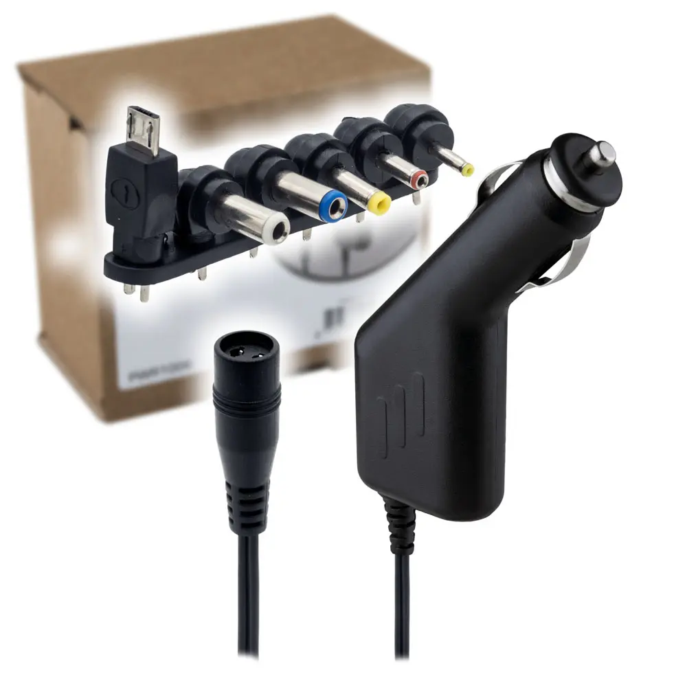 Car charger 5V-2A incl. 6 plugs