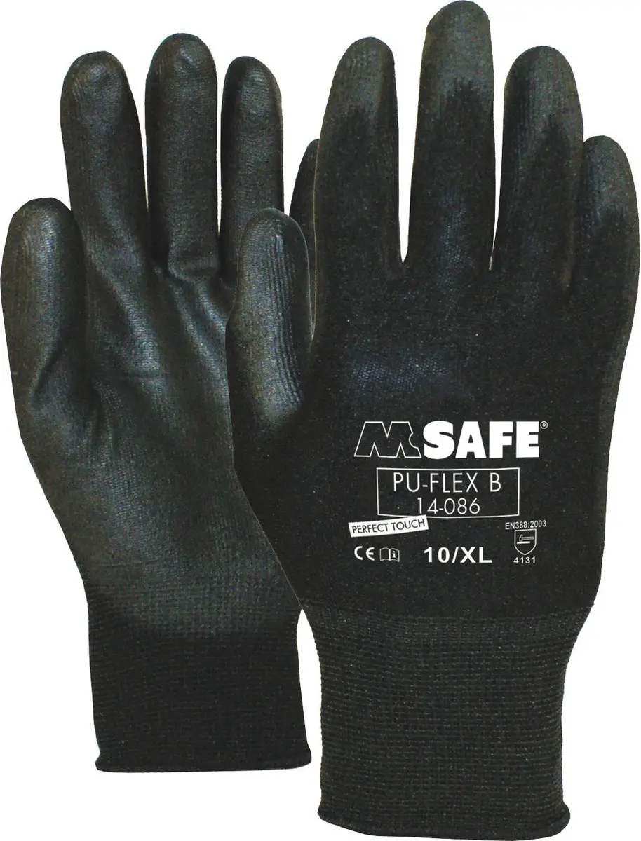 Working glove PU-Flex Black