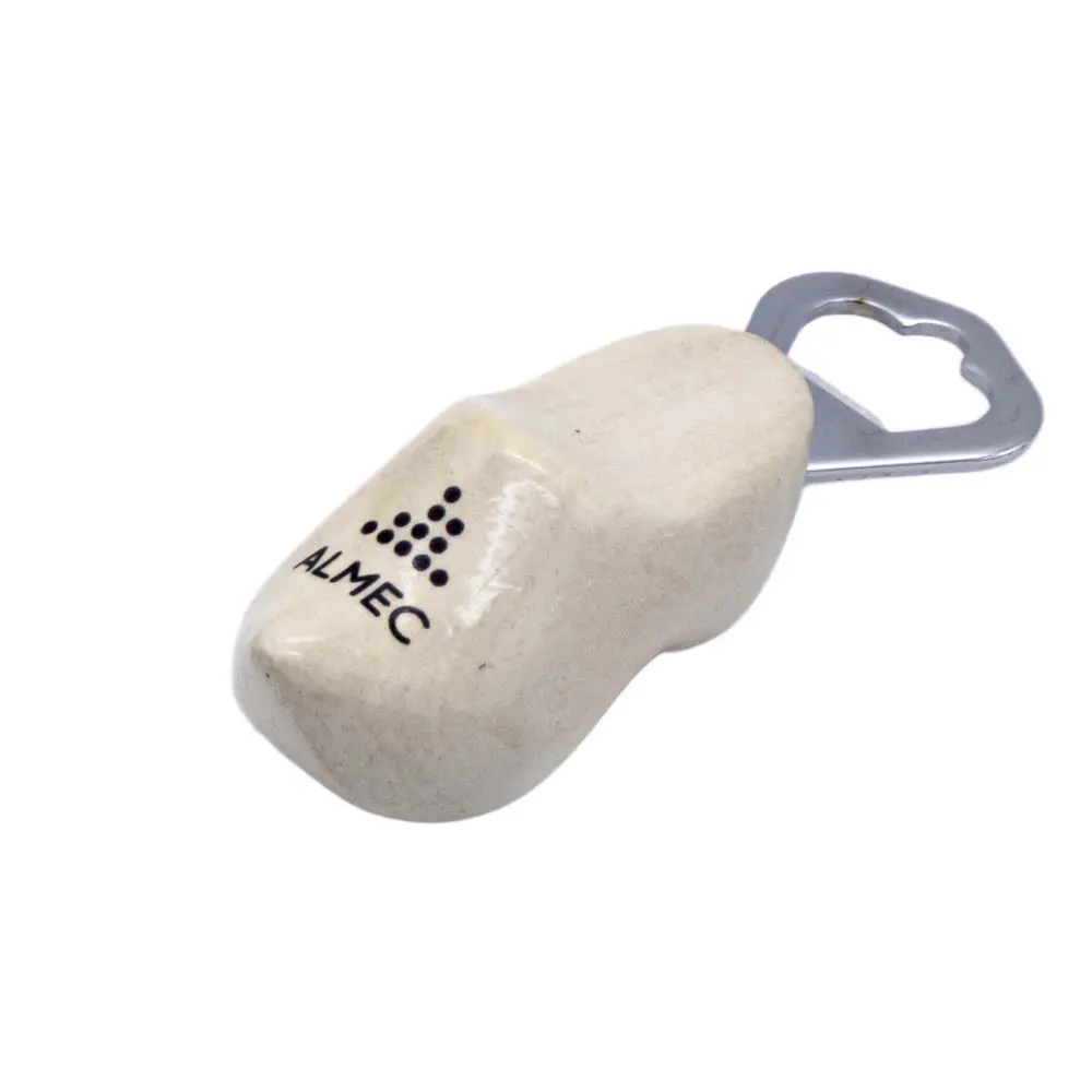 Almec promotional clog-shaped bottle opener