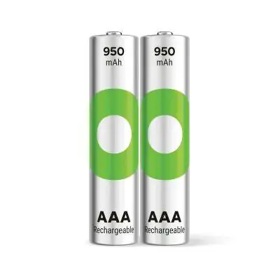 AAA batterij Oplaadbaar GP NiMH 950 mAh ReCyko 1,2V 2 stuks