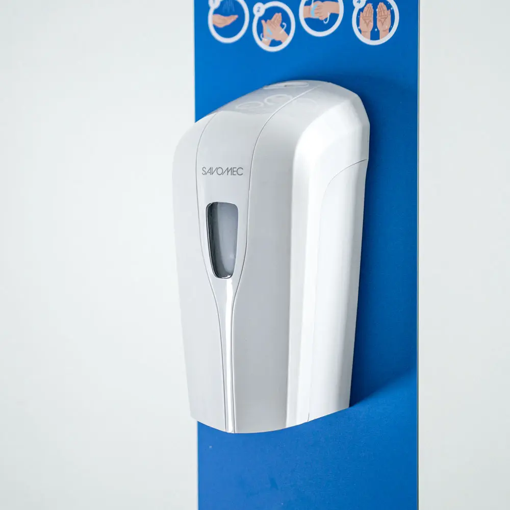 Columna de desinfección con dosificador automático de 1000 ml.