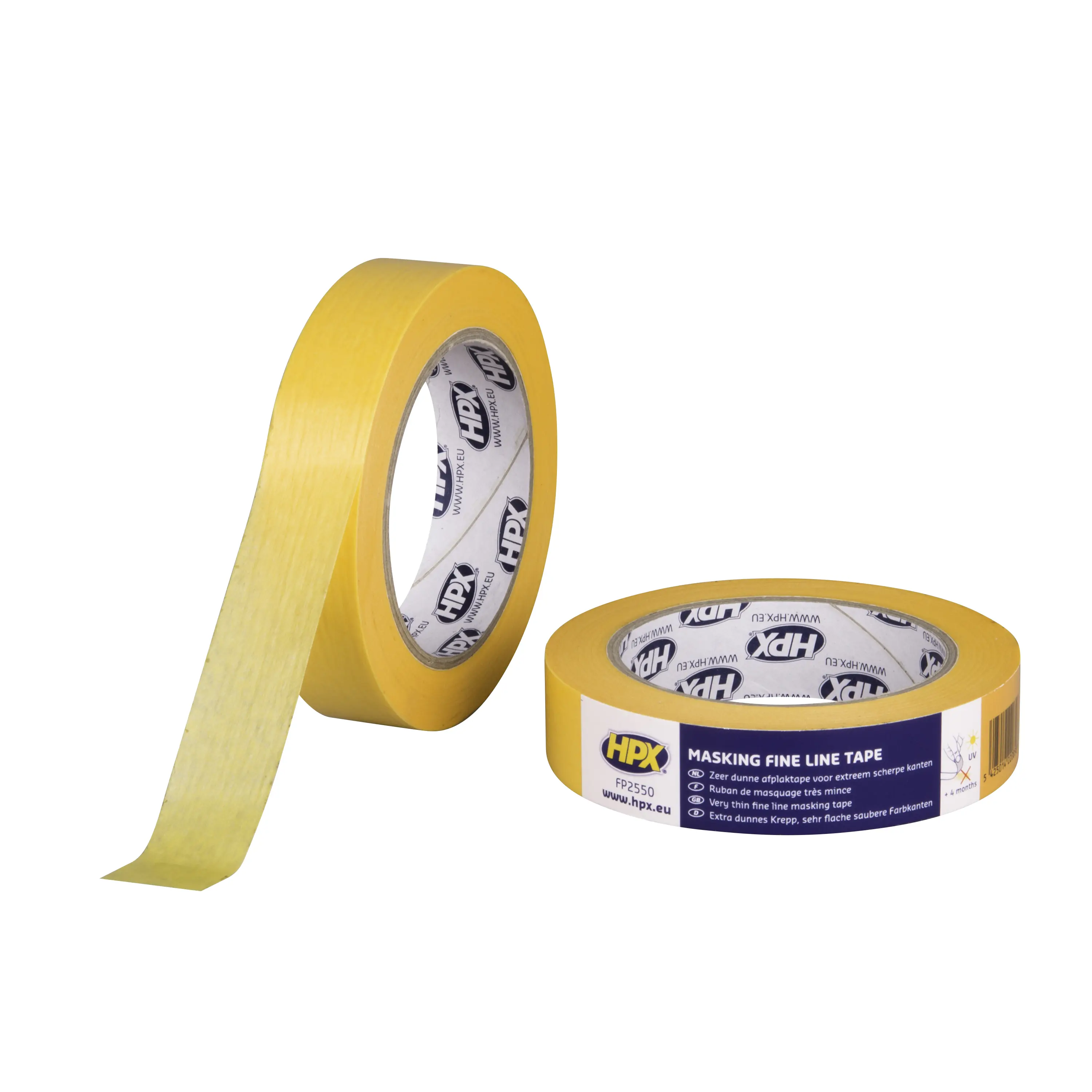 Removable tape 4400 - orange 25mm x 50m