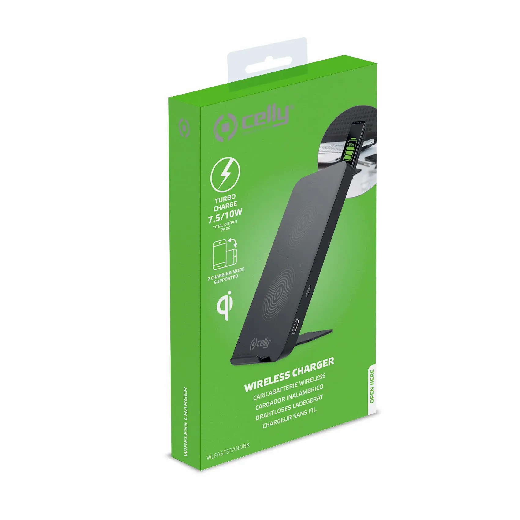 Standard with Qi-lader Turbo Charge