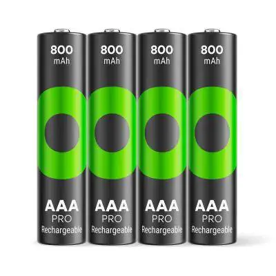 AAA batterij Oplaadbaar GP NiMH 800 mAh ReCyko Pro 1,2V 4 stuks