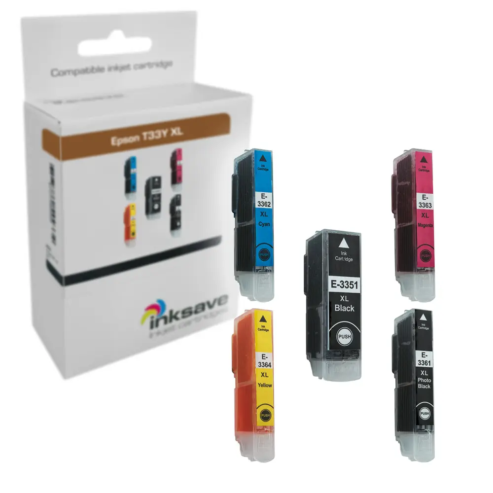 Inksave Epson 33 XL Multipack